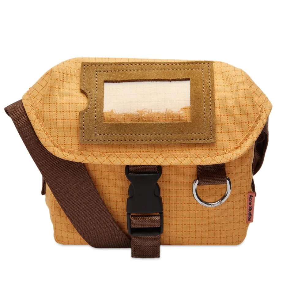 Post Ripstop Suede Mini Messenger Bag