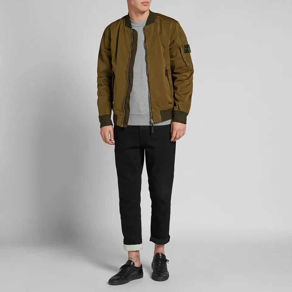 David Jersey-TC Bomber Jacket