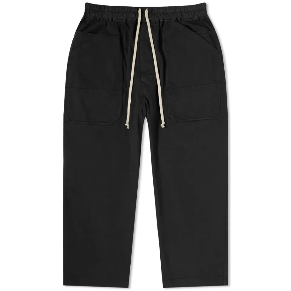 DRKSHDW Mediumweight Drawstring Cropped Pants