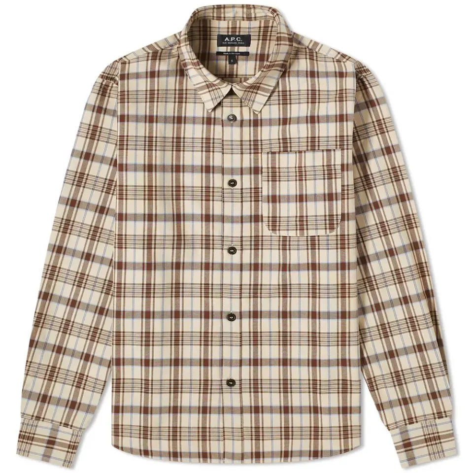 A.P.C. Trek Check Overshirt