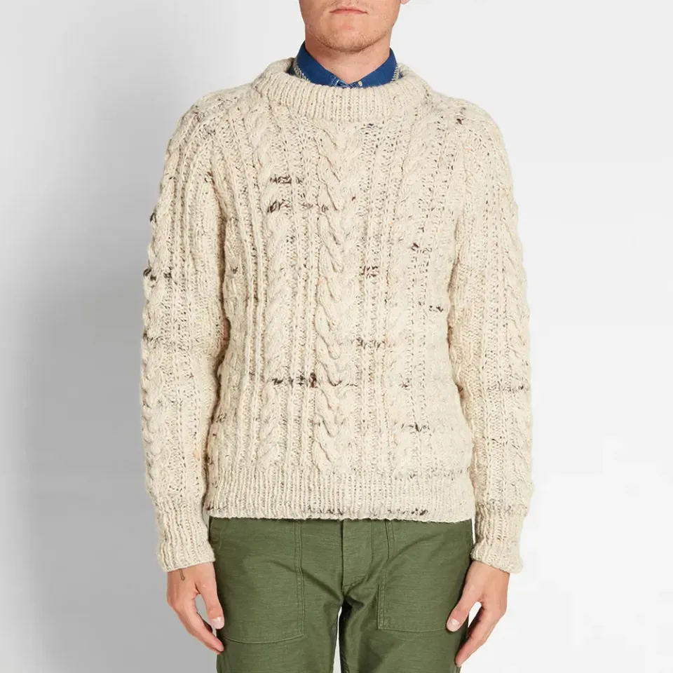 Fisherman Pullover Knit