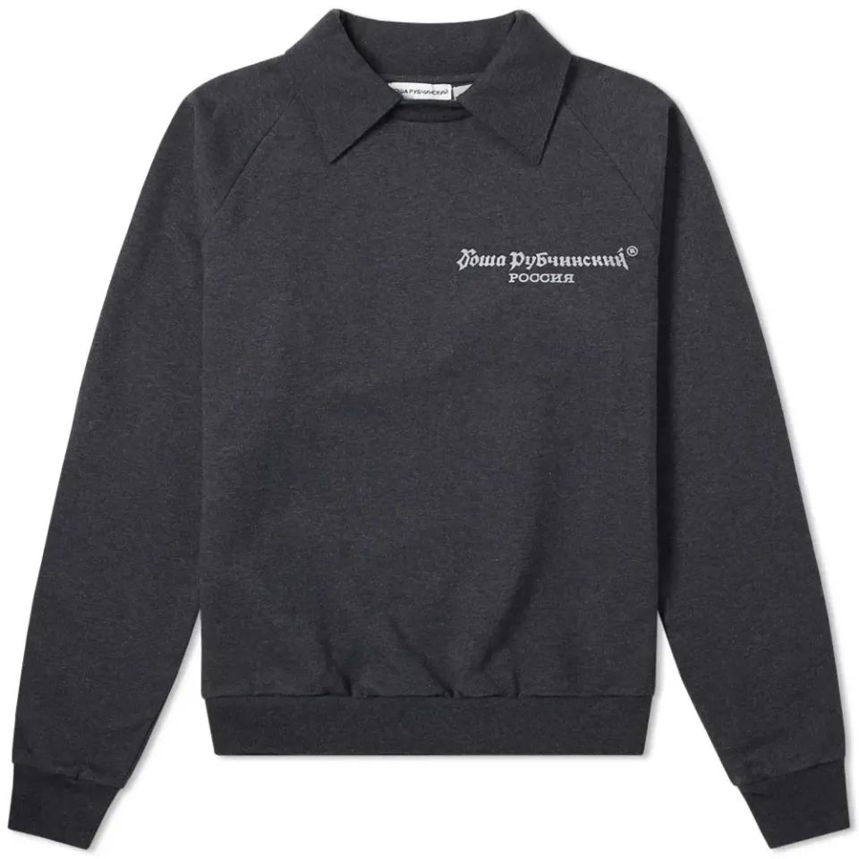 Logo Collar Sweat