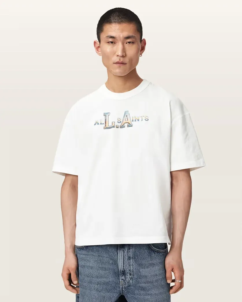 Angelino Boxy Short Sleeve Graphic T-Shirt