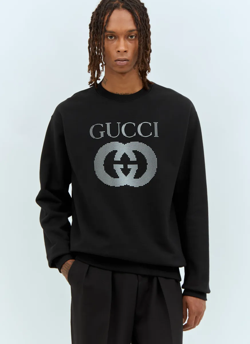 Logo Applique Sweatshirt