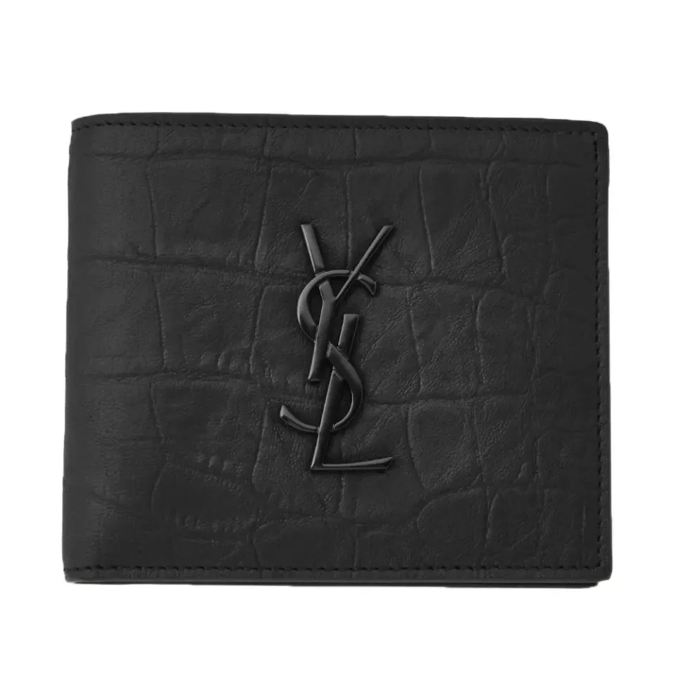 Logo Monogram Billfold Wallet