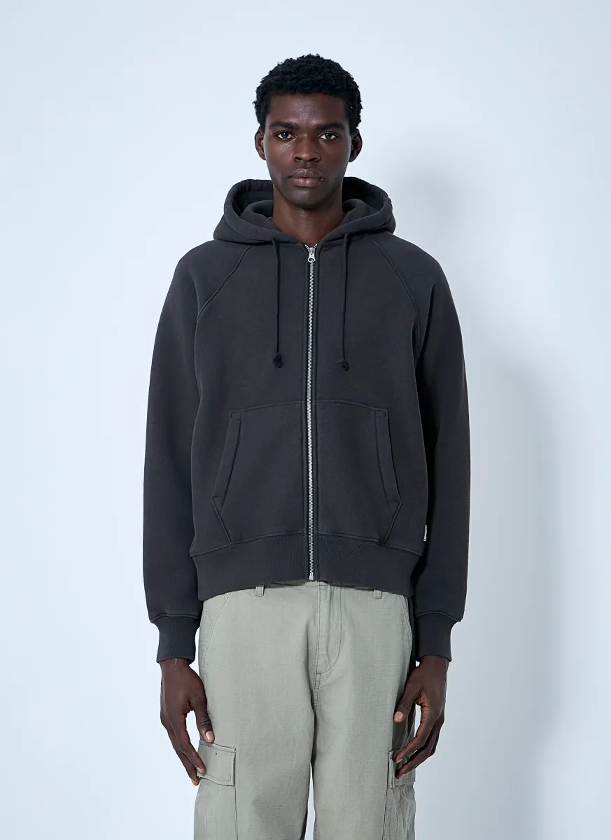 Hooded Zip-Up Sweatshirt
