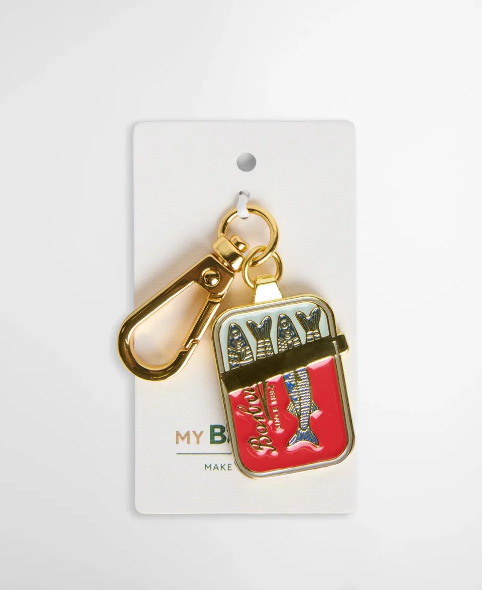Sardine Tin Keychain
