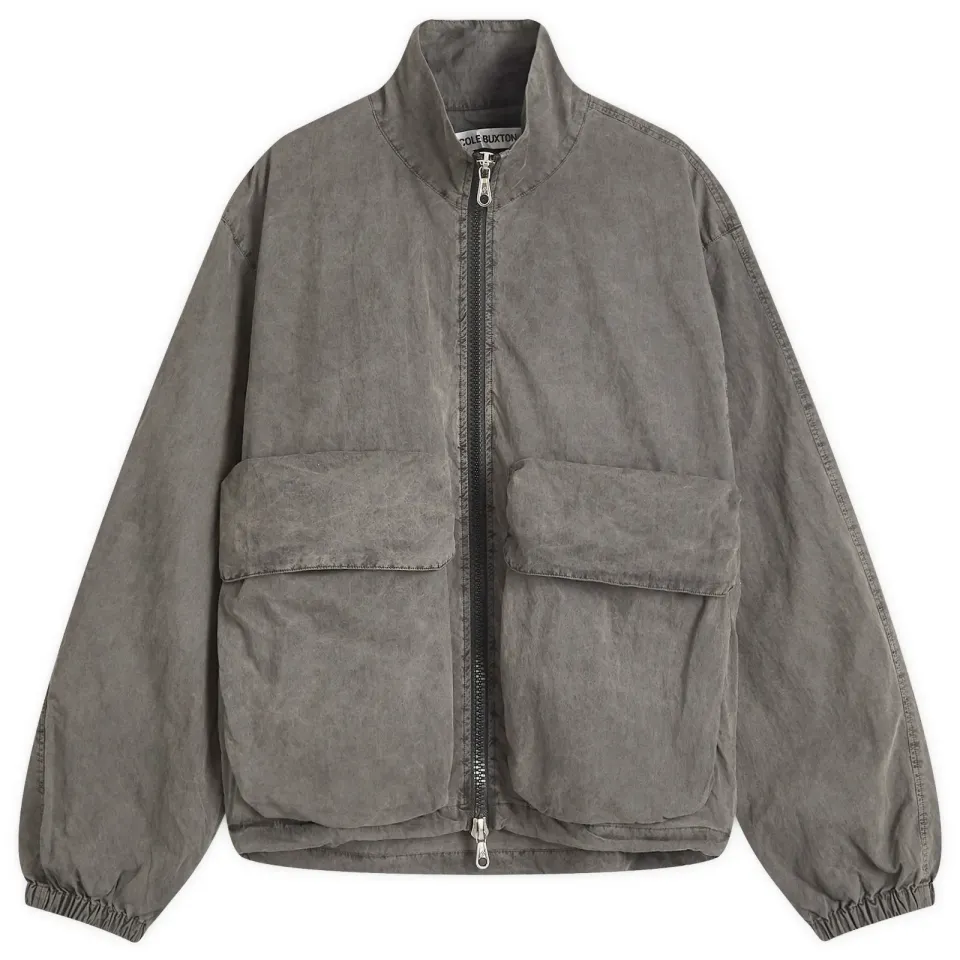 Garment Dyed Combat Track Jacket