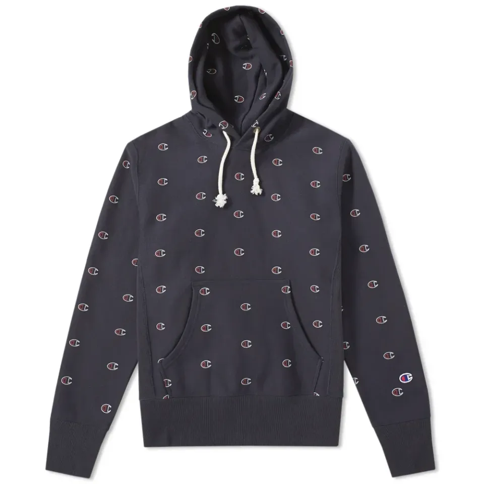 All Over Logo Hoody