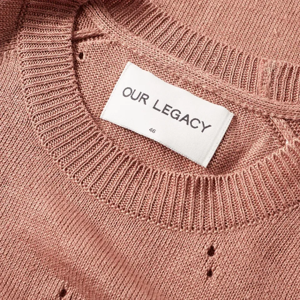 Raglan Moth Crew Knit