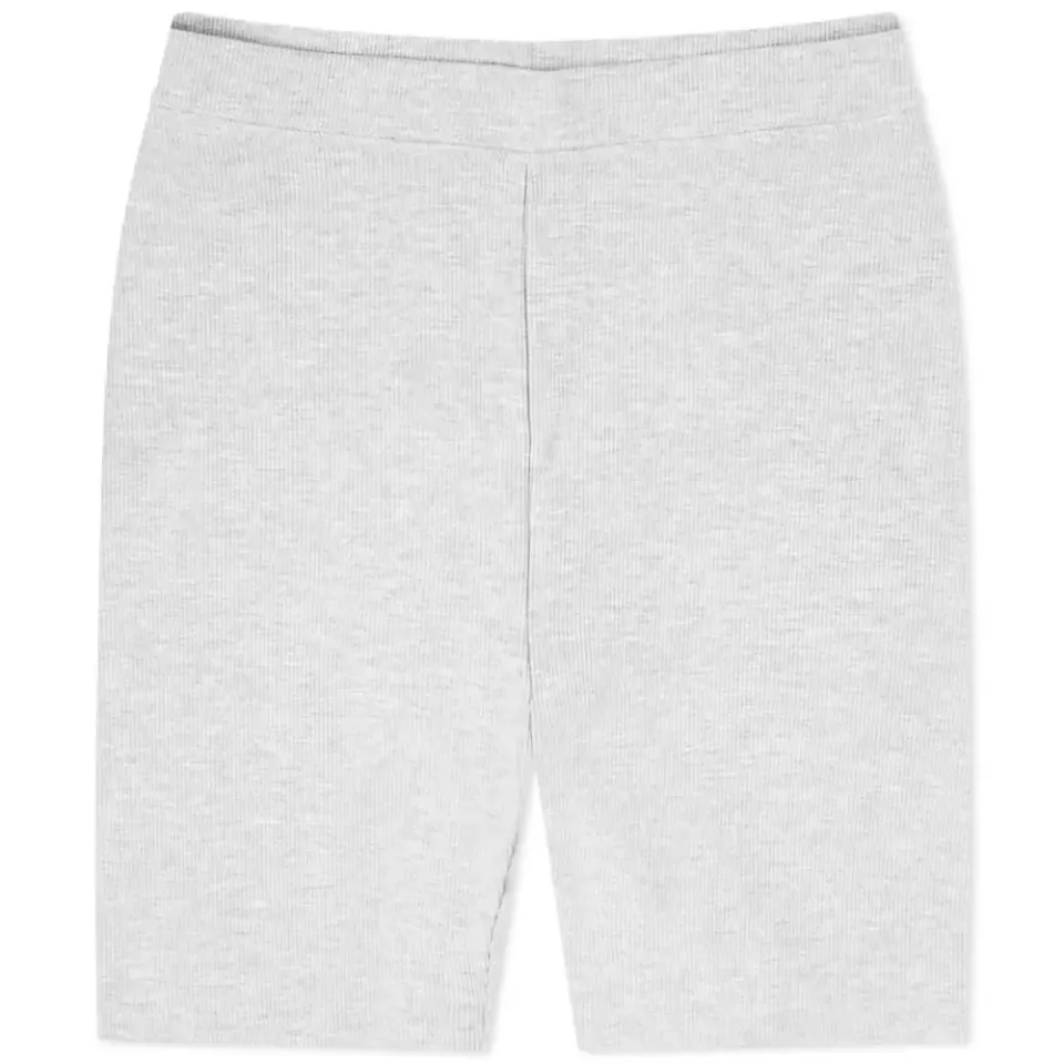 Mid Length Ribbed Cycling Shorts