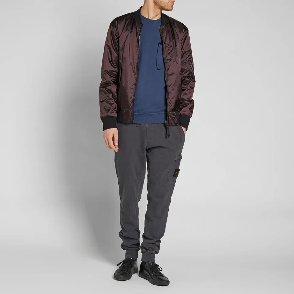 Zip Pocket Crew Sweat