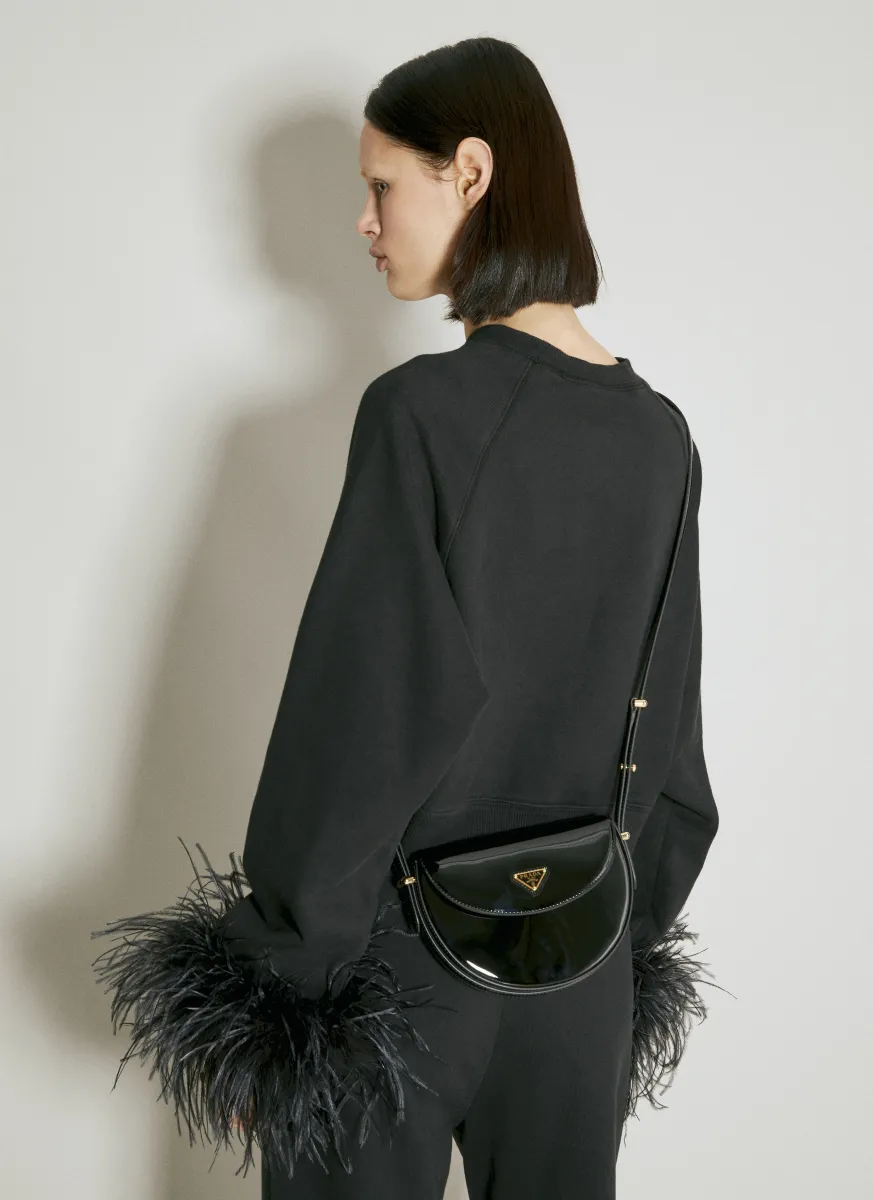 Patent Leather Shoulder Bag