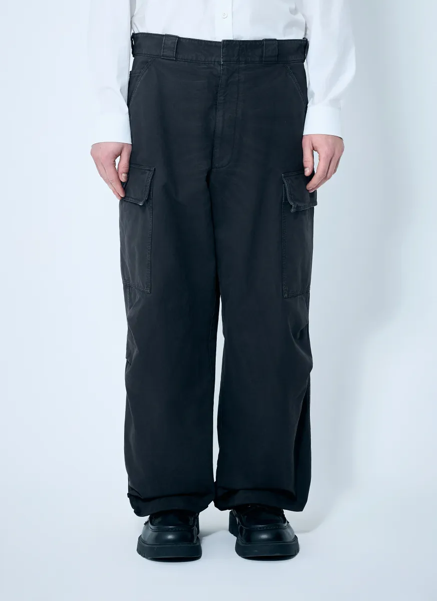 Garment-Dyed Cargo Pants