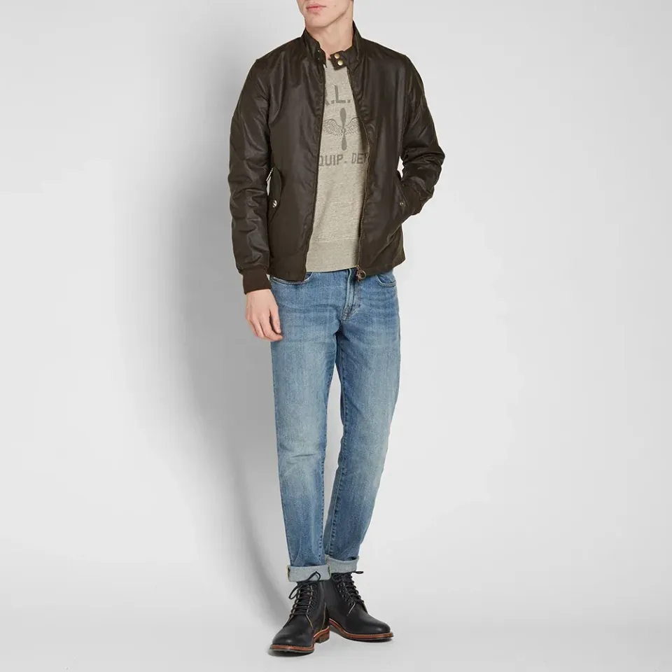 Steve McQueen Wax Windcheater Jacket