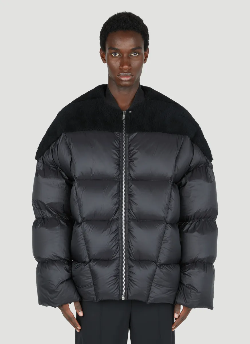 Crewneck Down Jacket