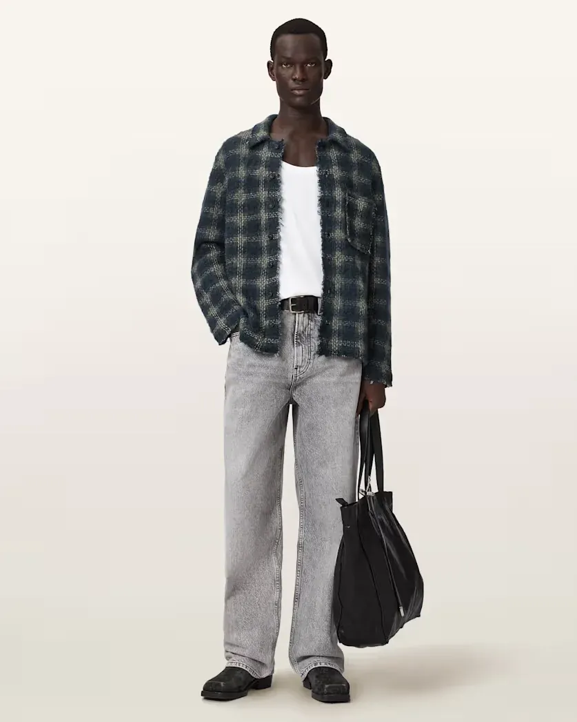 Menard Wool Blend Button Down Cardigan