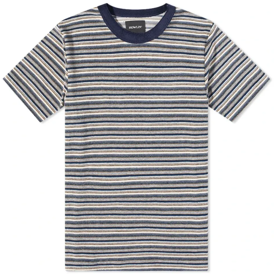 Howlin' Morning Light Towelling Stripe T-Shirt