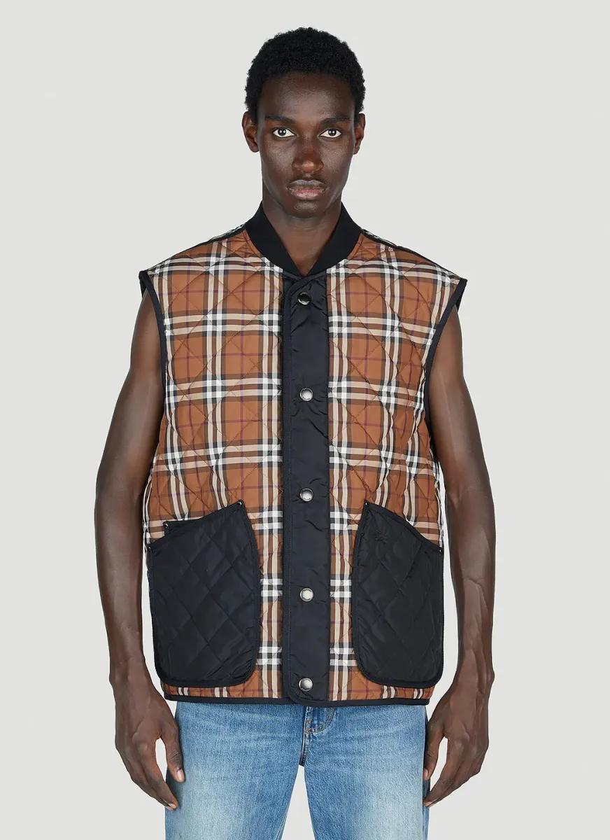 Weaverton Check Gilet
