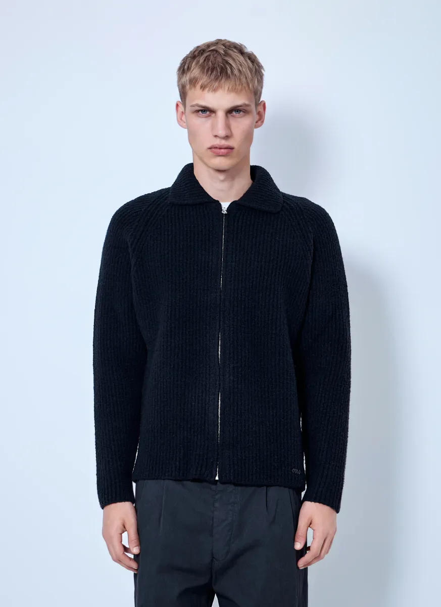 Boucle Felted Crewneck