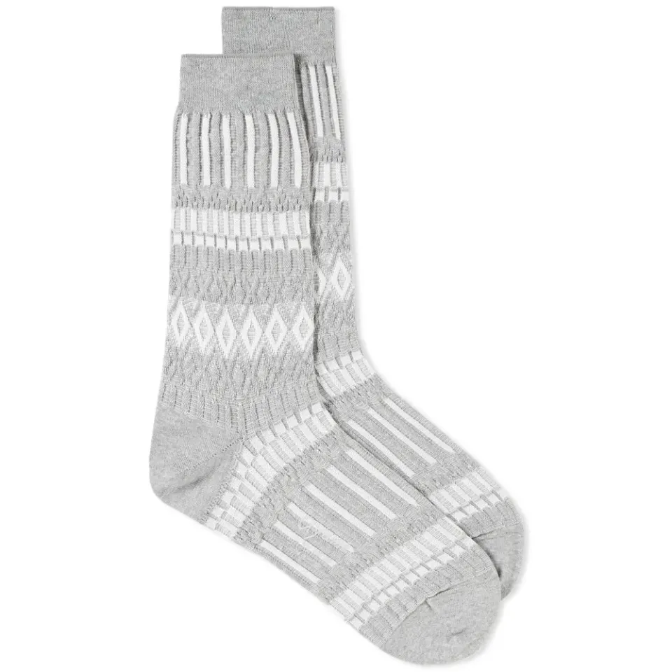 Basket Lunch Solid Sock