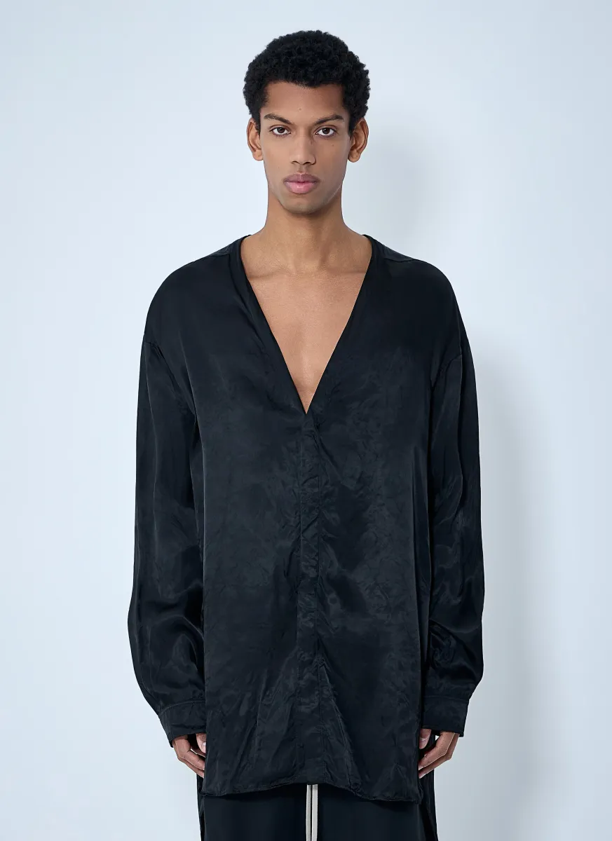 Oversized V-Neck Shirt