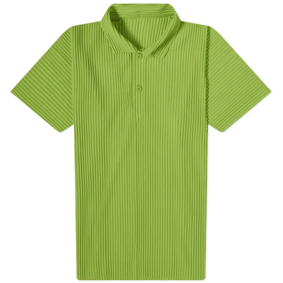 Pleated Polo