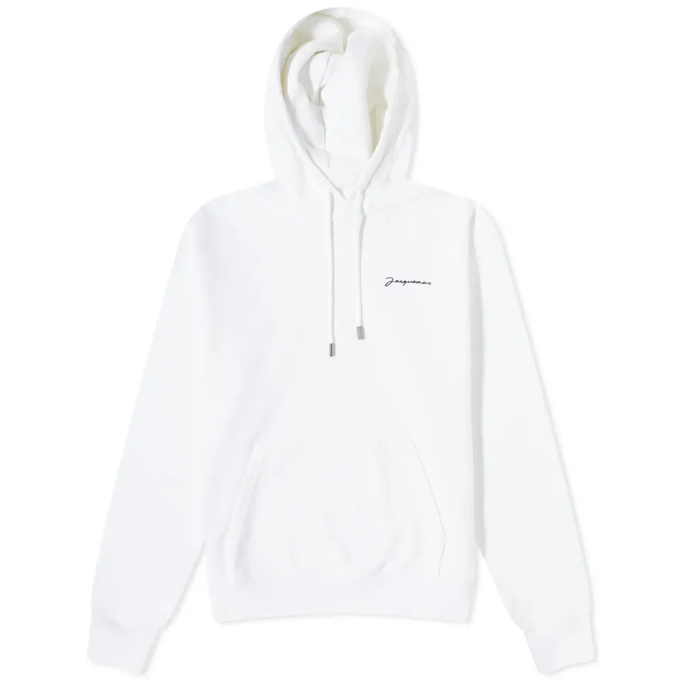 Embroidered Logo Hoodie