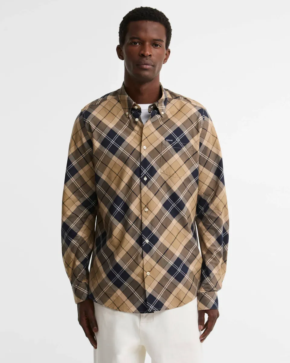 Lochton Tailored Tartan Long-Sleeved Shirt