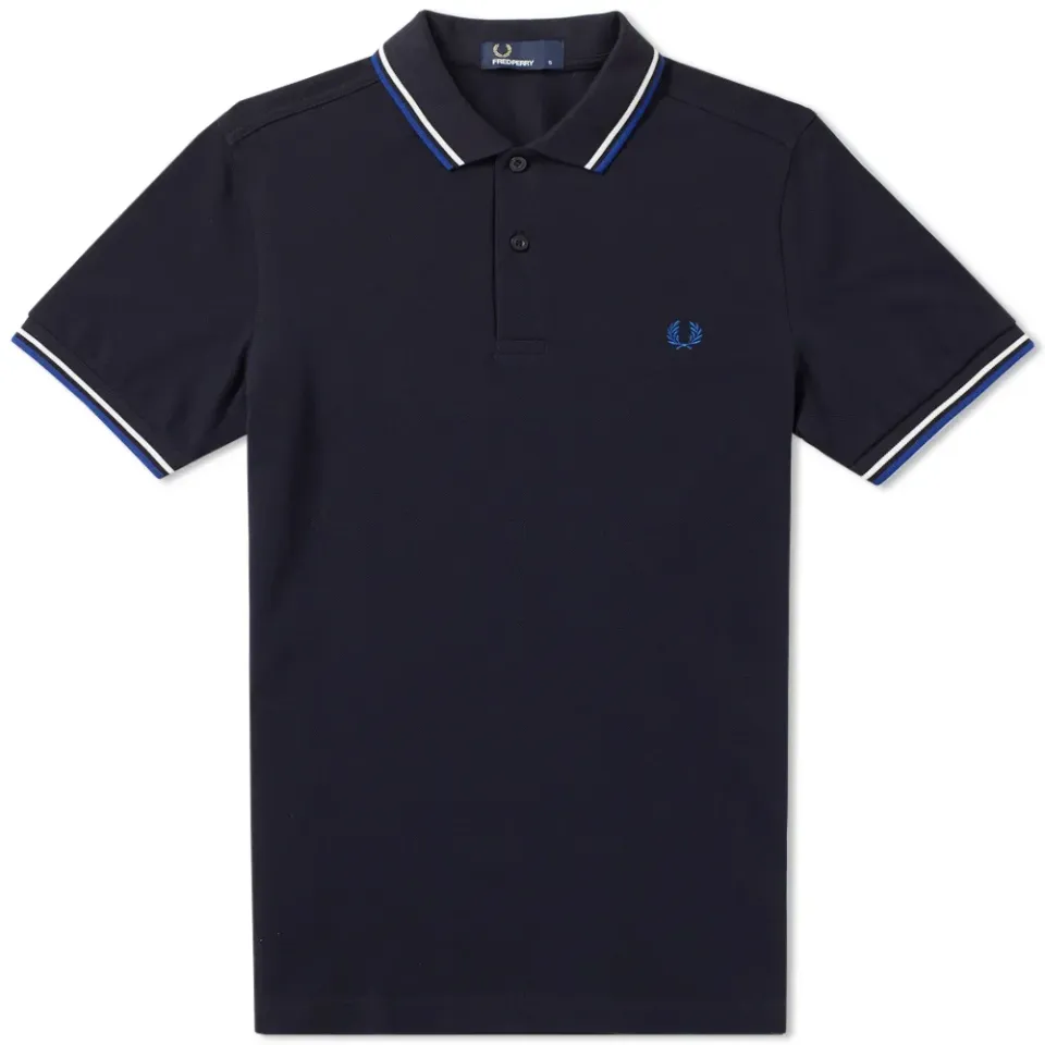 Fred Perry Slim Fit Twin Tipped Polo
