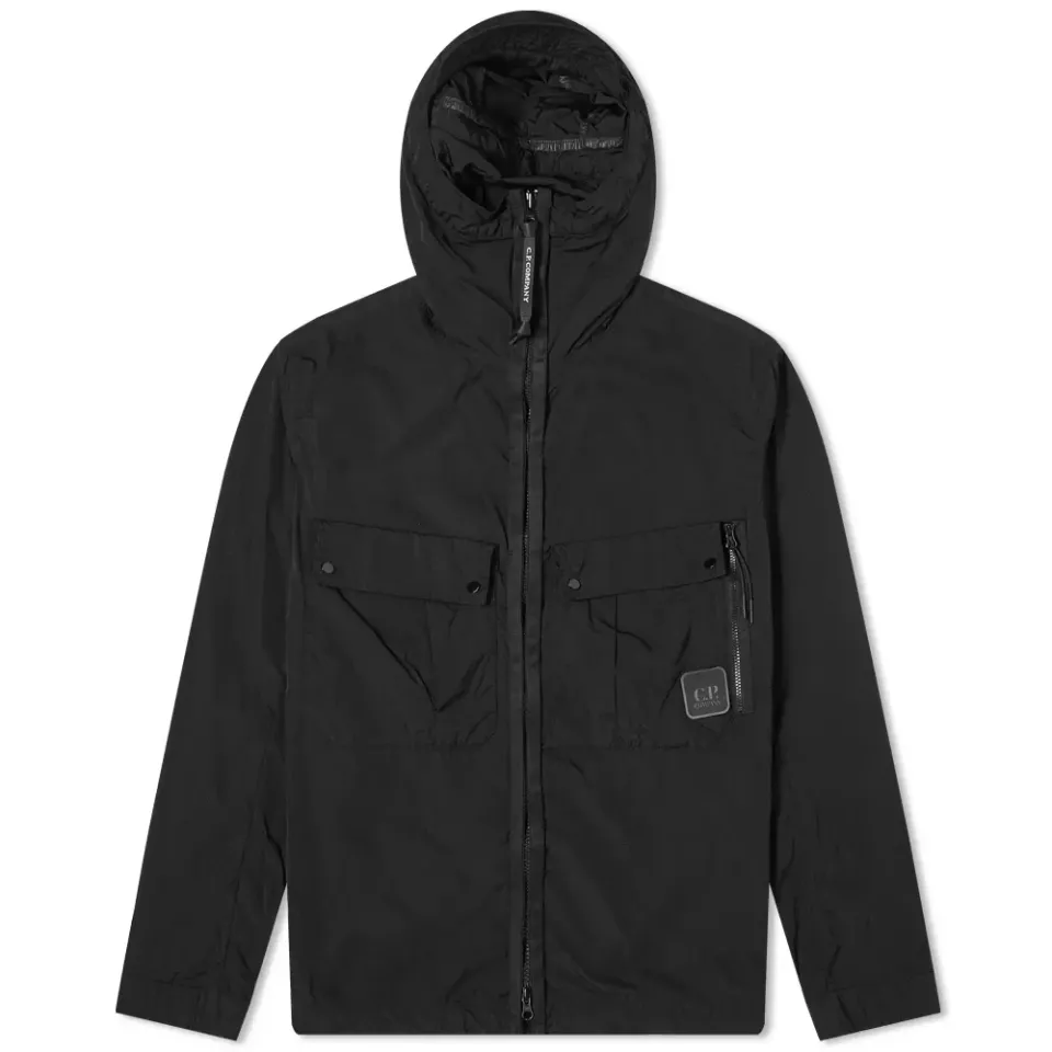Chrome R Zip Hooded Overshirt