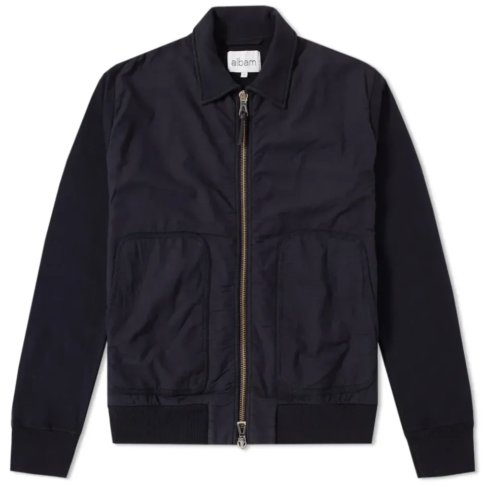 Contrast Bomber Jacket