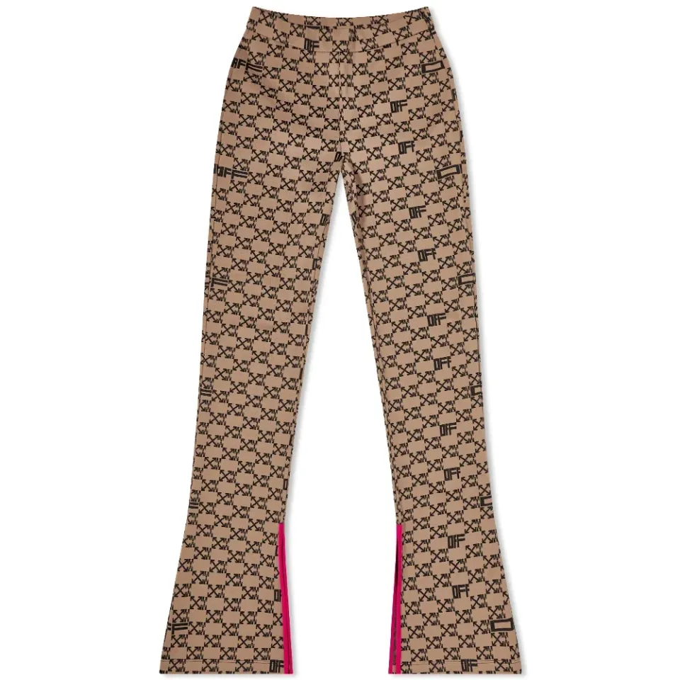 Monogram Split Leggings
