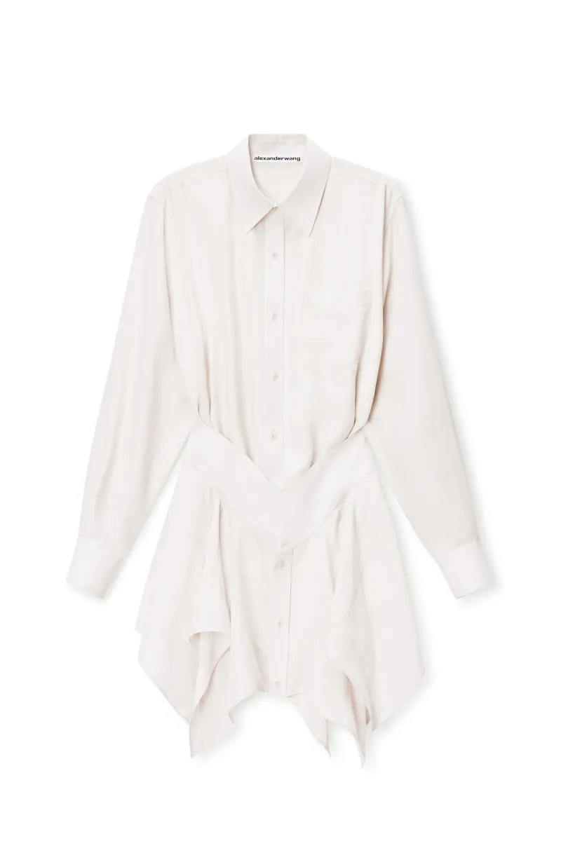 Layered Shirt Dress