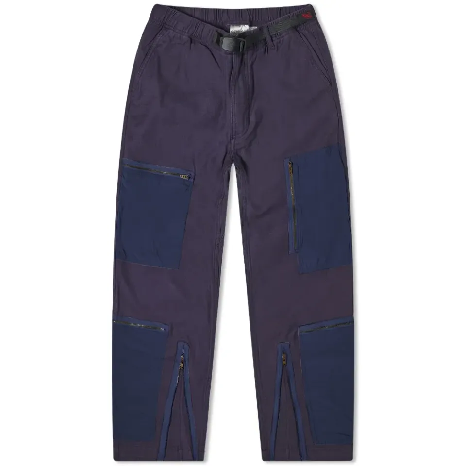 Back Satin Parachute Pants