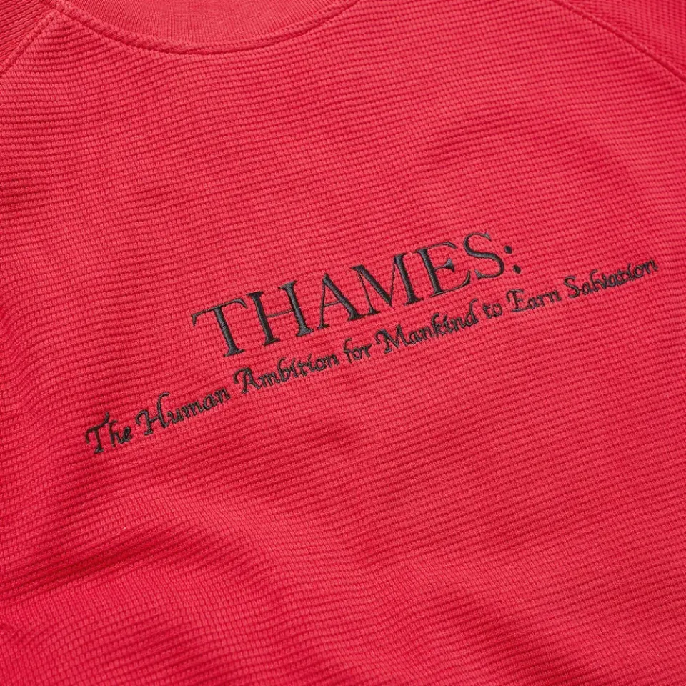 Acrostic Thermal Crew Sweat