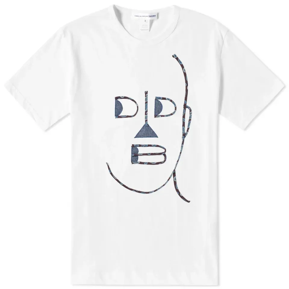 Comme des Garcons SHIRT x Alexis Beauclair Half Face Tee