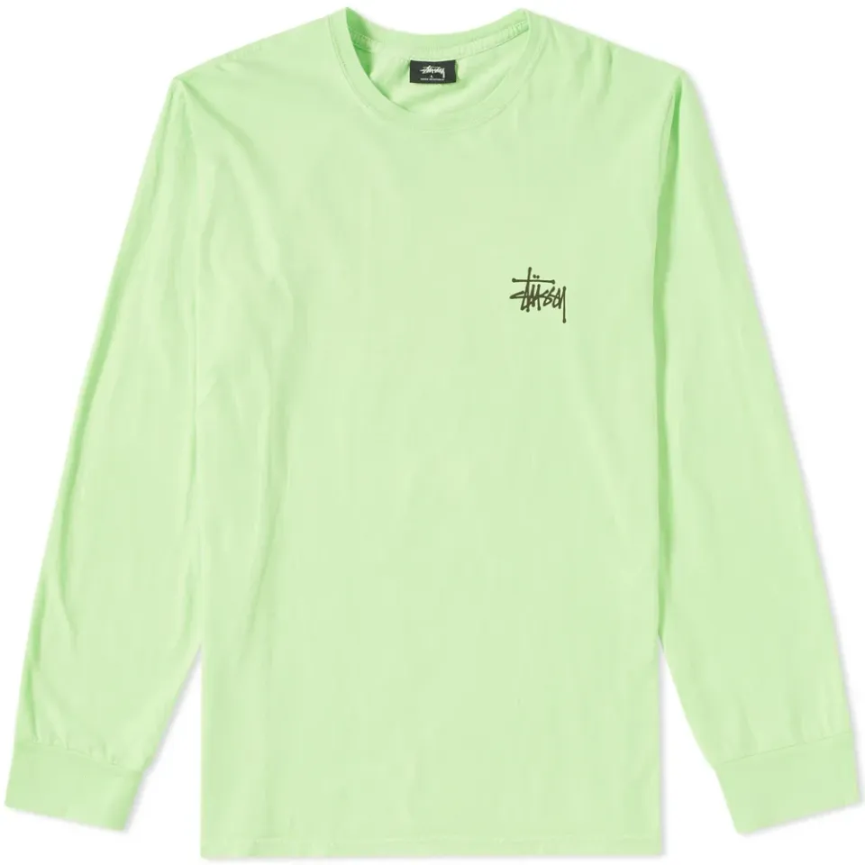 Long Sleeve Basic Pigment Dyed Tee