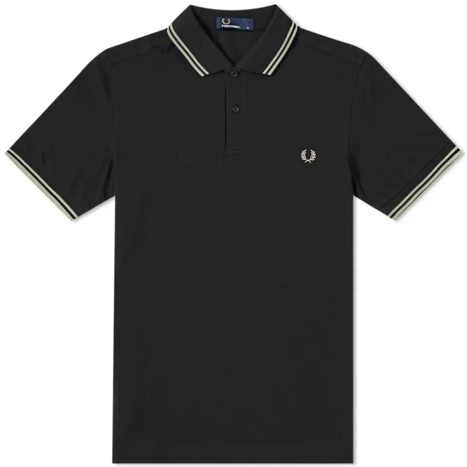 Fred Perry Slim Fit Twin Tipped Polo