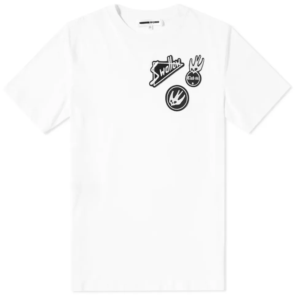 McQ by Alexander McQueen Swallow Patch Tee