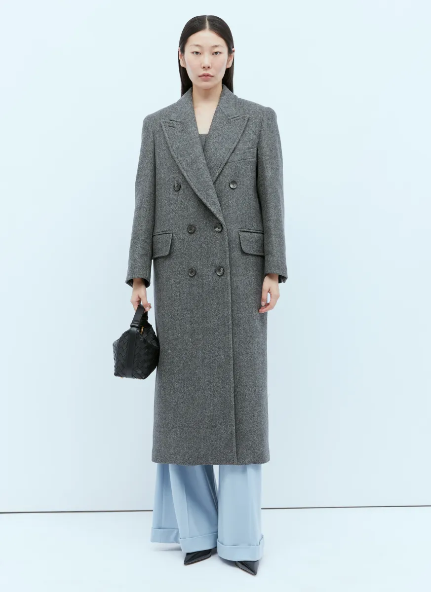 Masculine Wool Coat