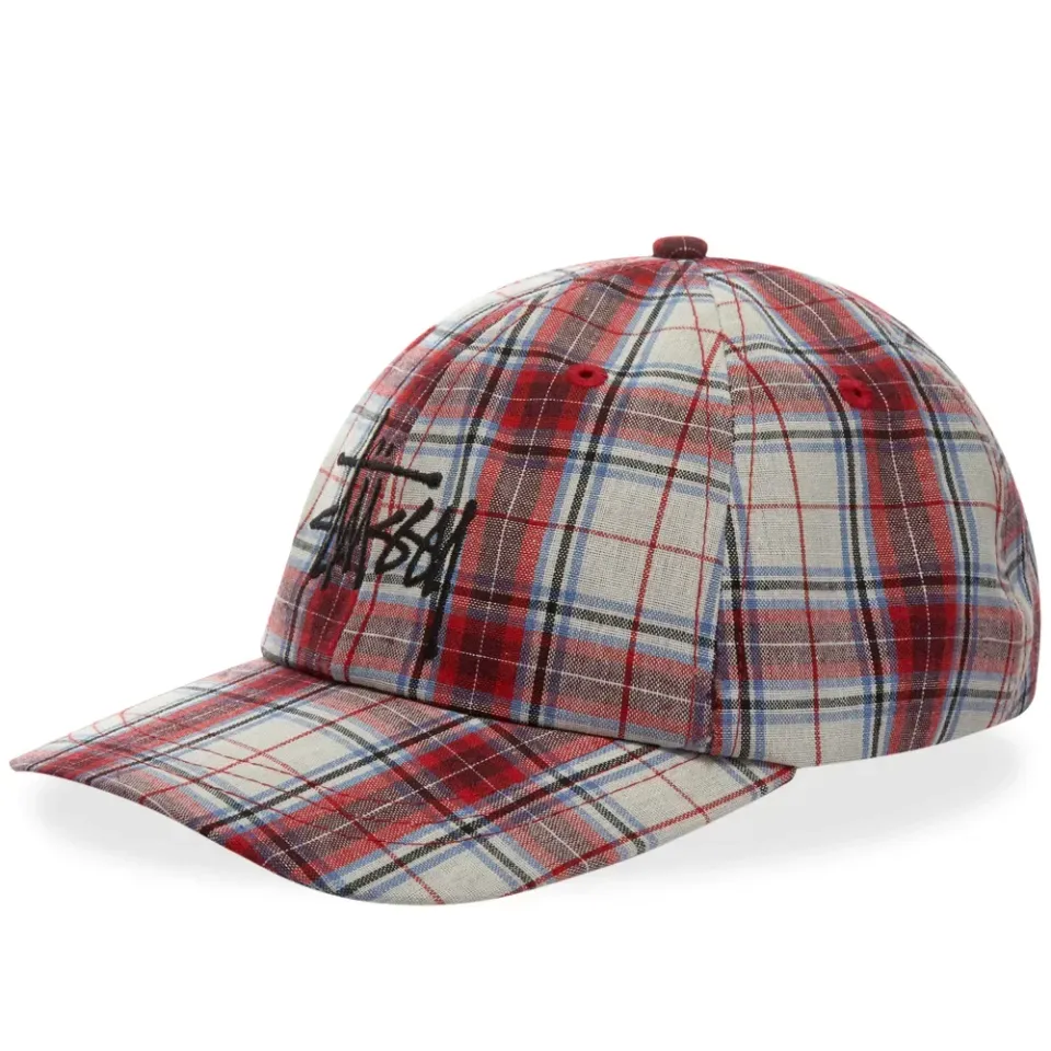 Madras Plaid Big Logo Low Pro