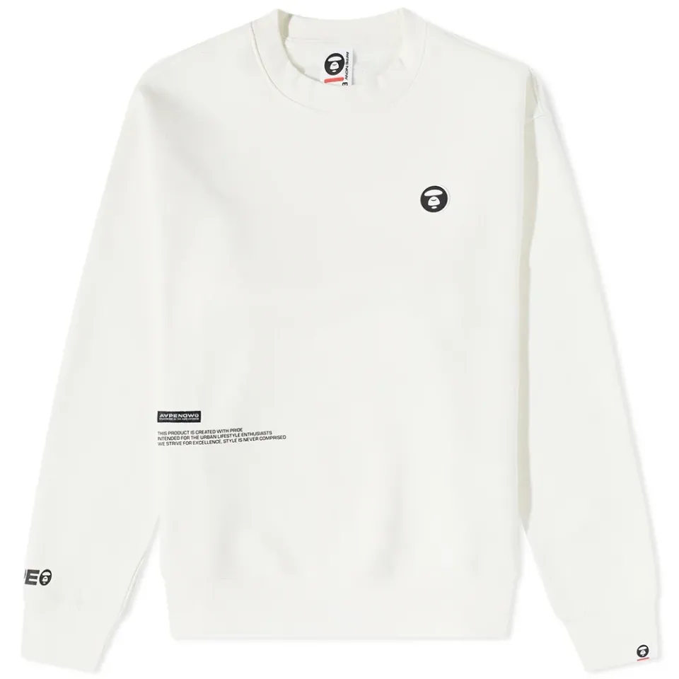 AAPE AAPE Now Crew Sweat