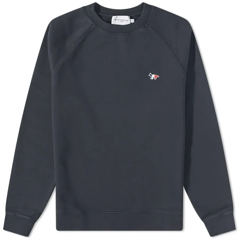 Maison Kitsuné Tricolor Fox Patch Clean Sweat