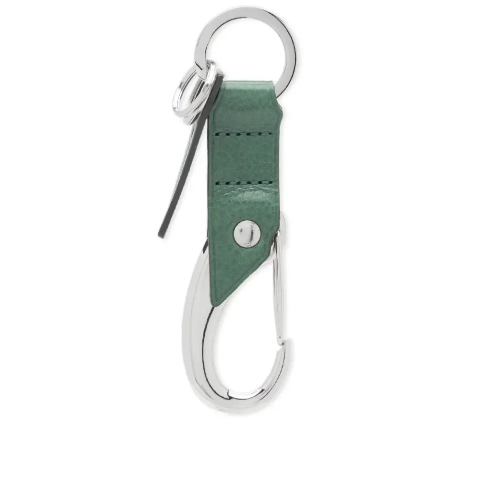 Oil Leather Keyring