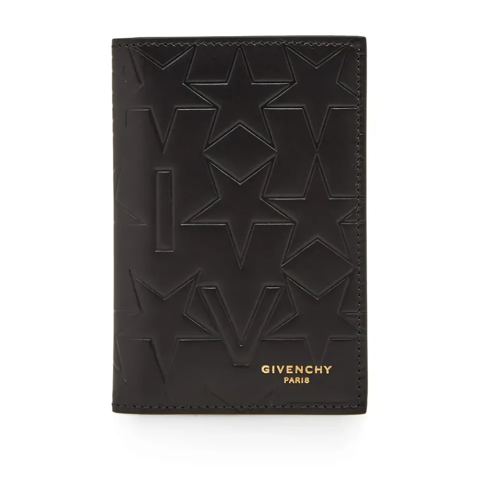 Embossed Star Logo Card Holder