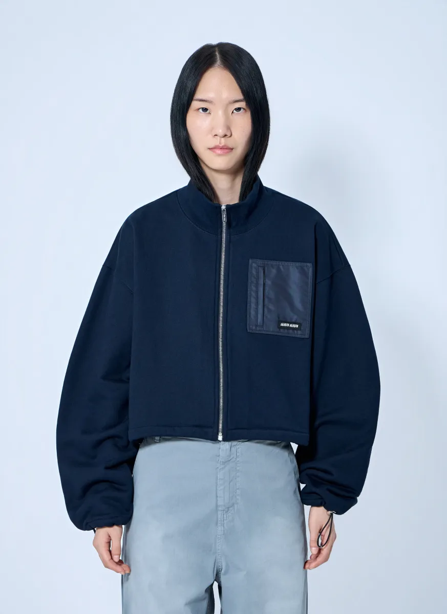 Zip Fleece Sweatshirt