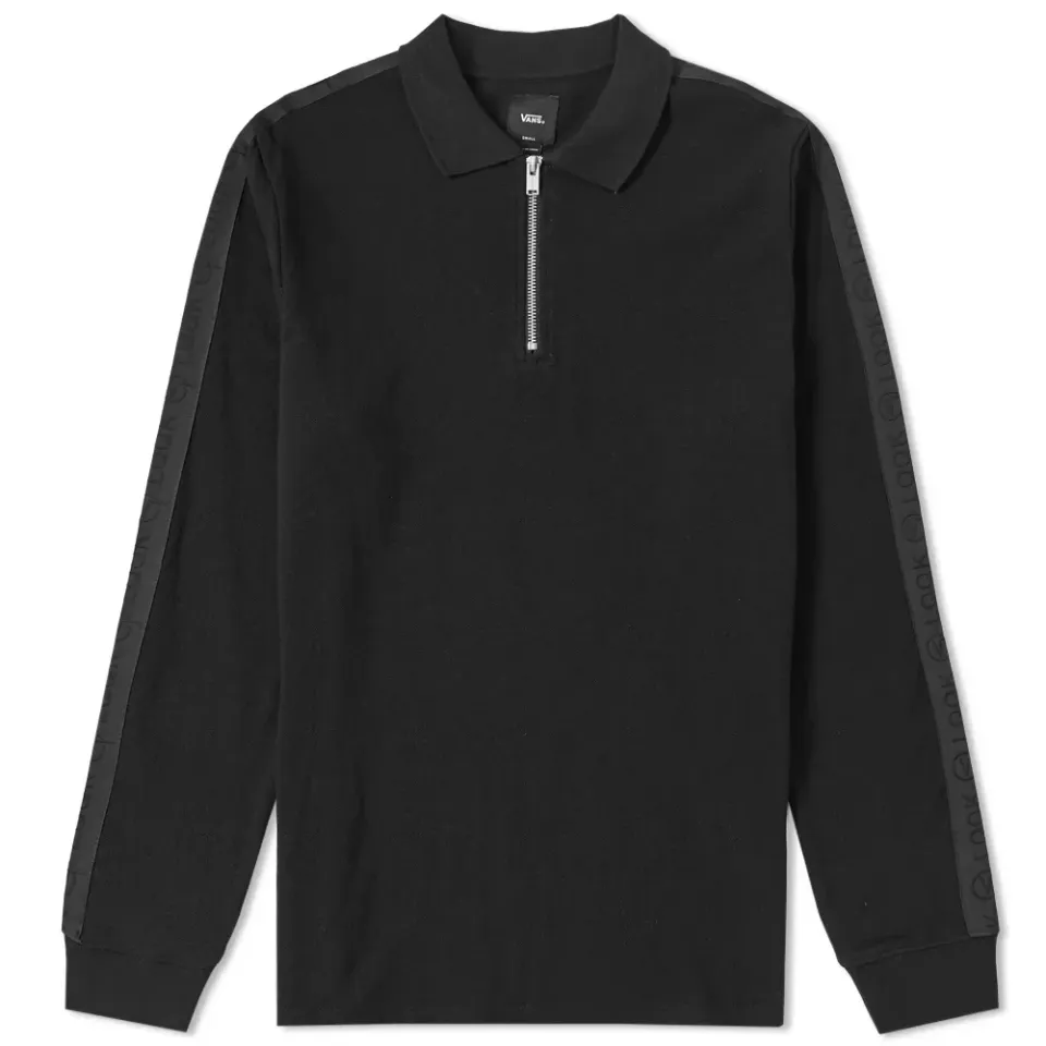 x LQQK Studio Long Sleeve Zip Polo