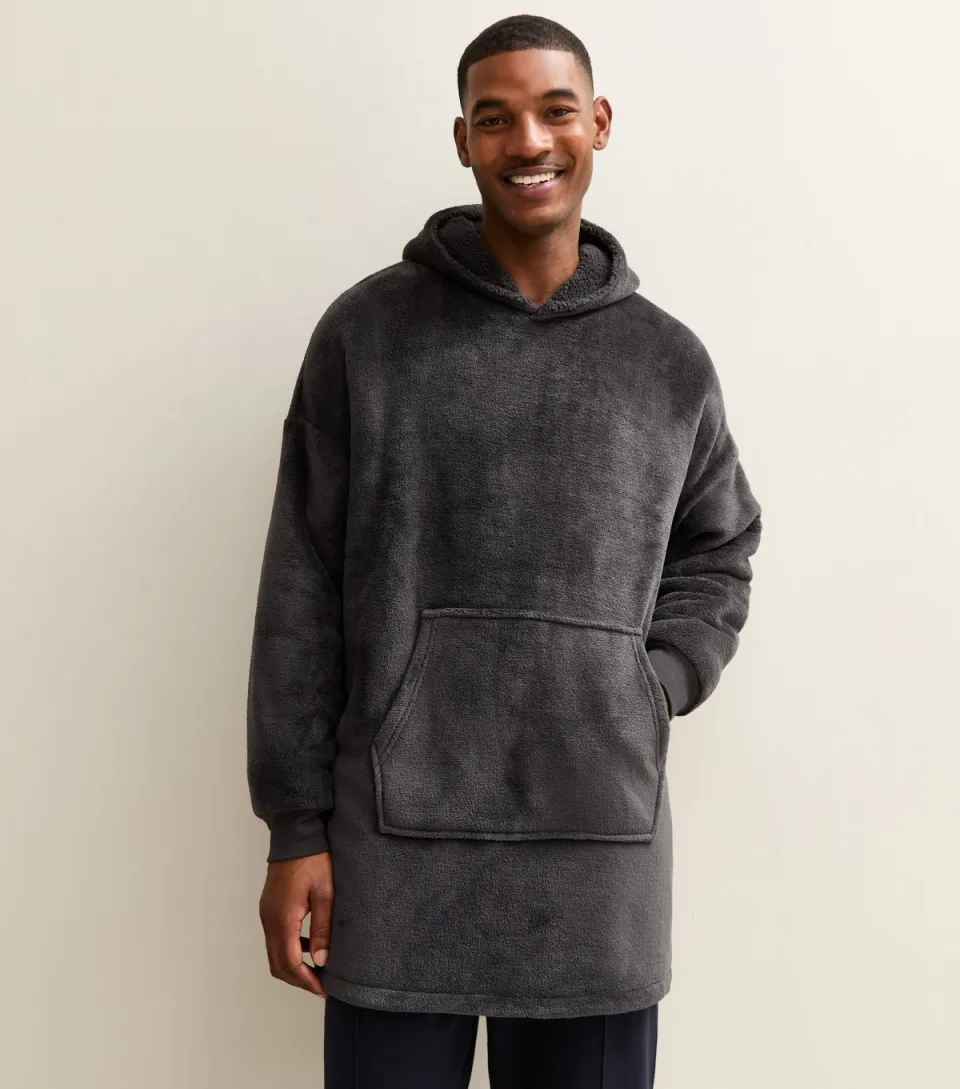 Men's Dark Grey Snoodie