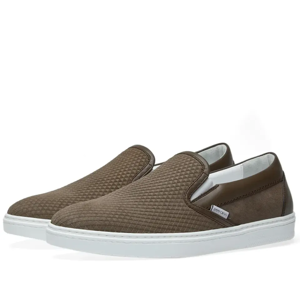Grove Stamped Nubuck Slip On Sneaker